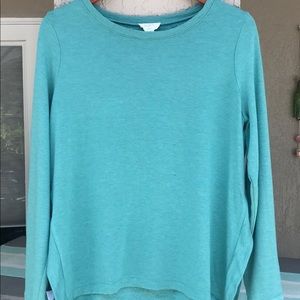 LOFT LOUNGE side slit long sleeved shirt!